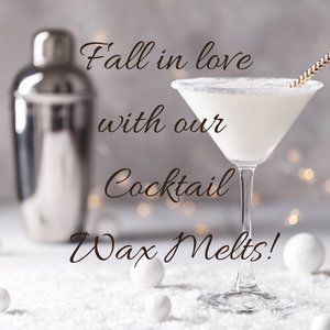 Christmas Cocktail Soy Wax Melts Gift Set of 6